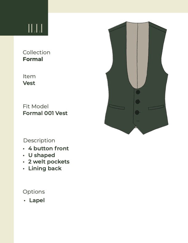 Formal 001 Vest