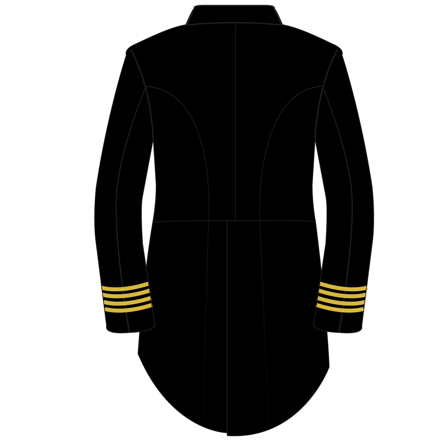 NO. 2 MESS STANDARD: NAVY - TAILCOAT