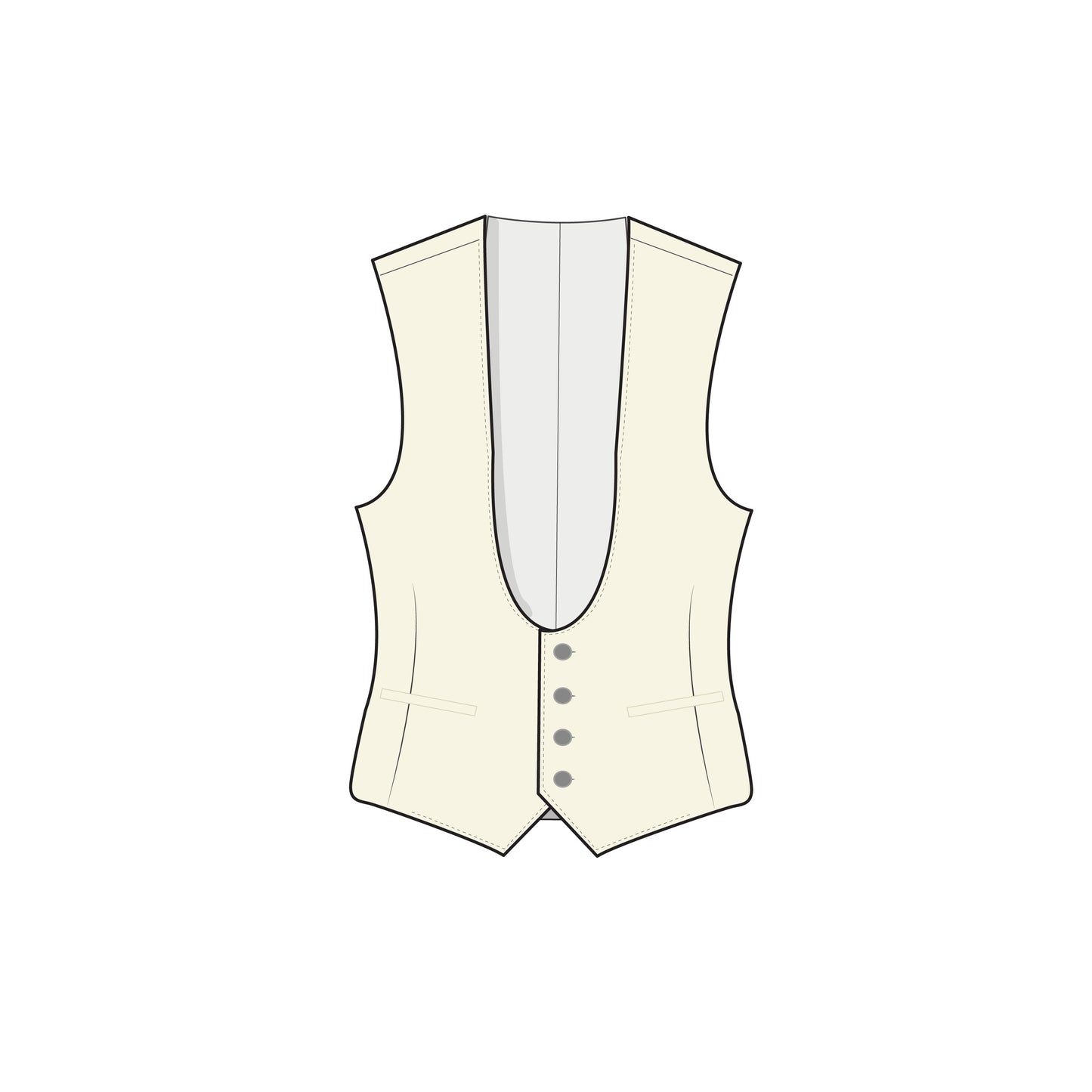 NO. 2 MESS: THE QUEEN'S YORK RANGERS - WAISTCOAT