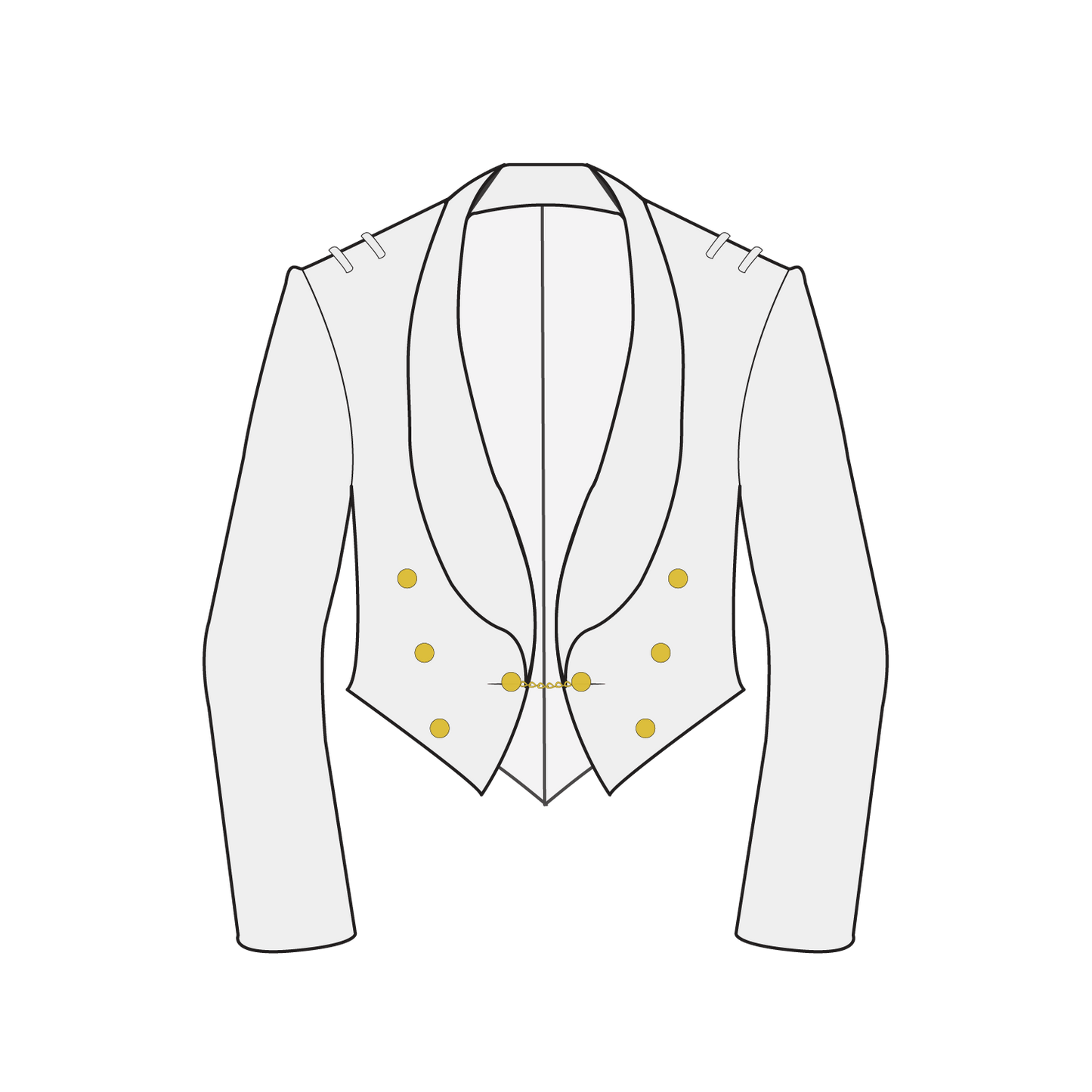 NO. 2A MESS STANDARD:  AIR FORCE - COAT