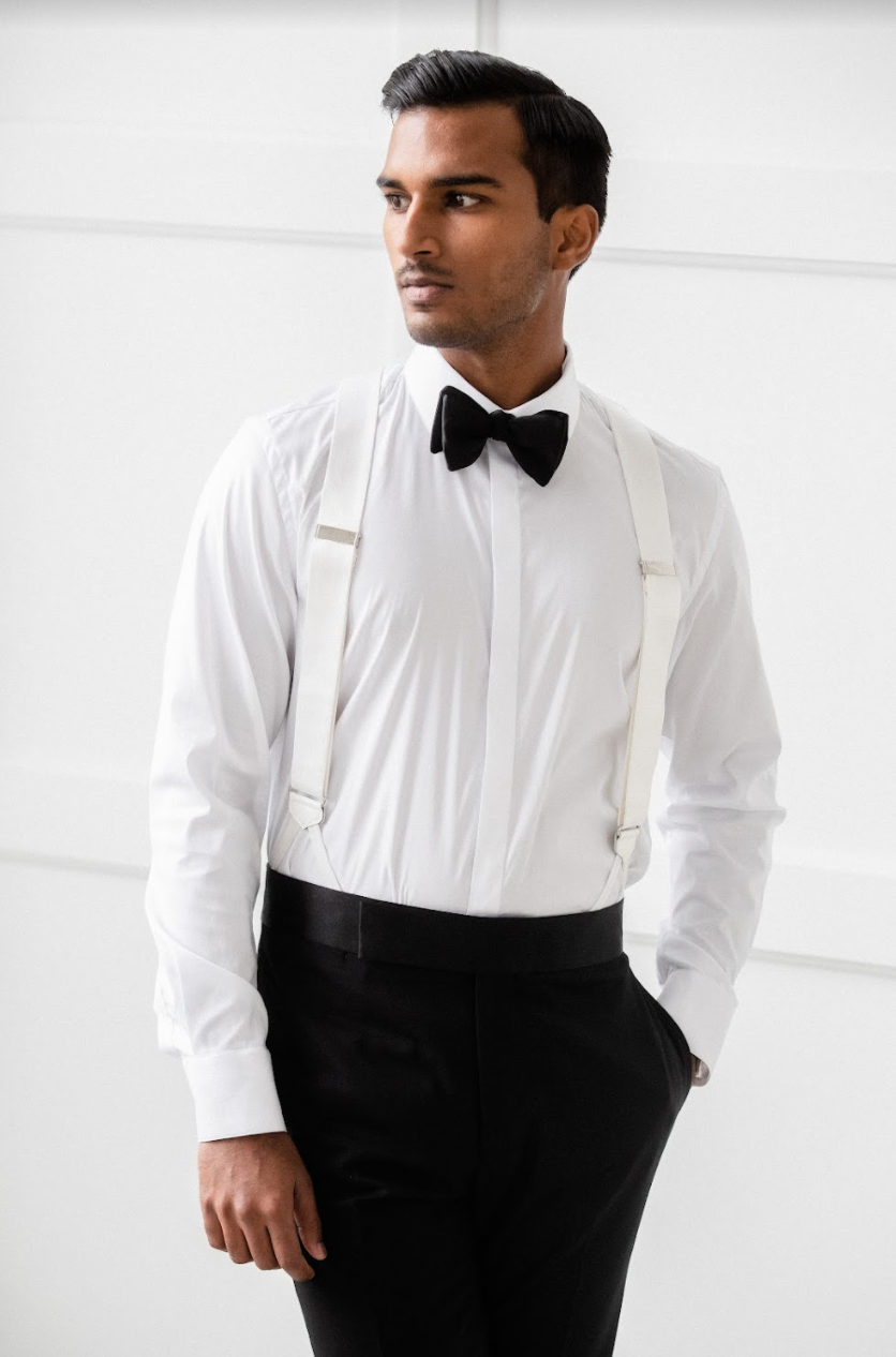 Formal 001 Trouser - Black Tie